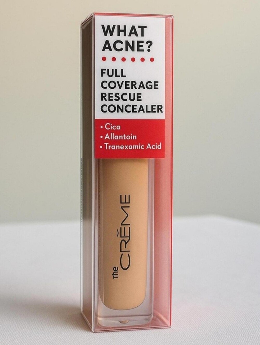 The Crème Shop | What Acne? Full Coverage Rescue Concealer (Beige 10)